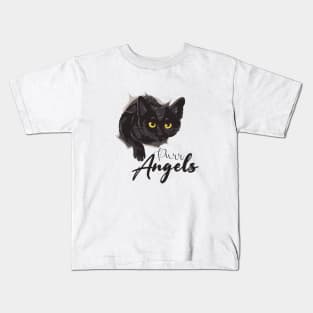 Cat angels Kids T-Shirt